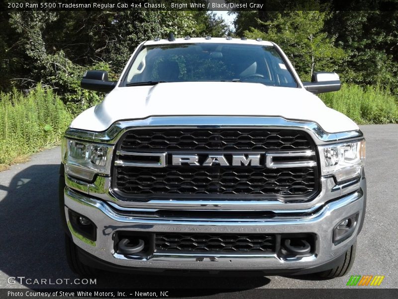 Bright White / Black/Diesel Gray 2020 Ram 5500 Tradesman Regular Cab 4x4 Chassis