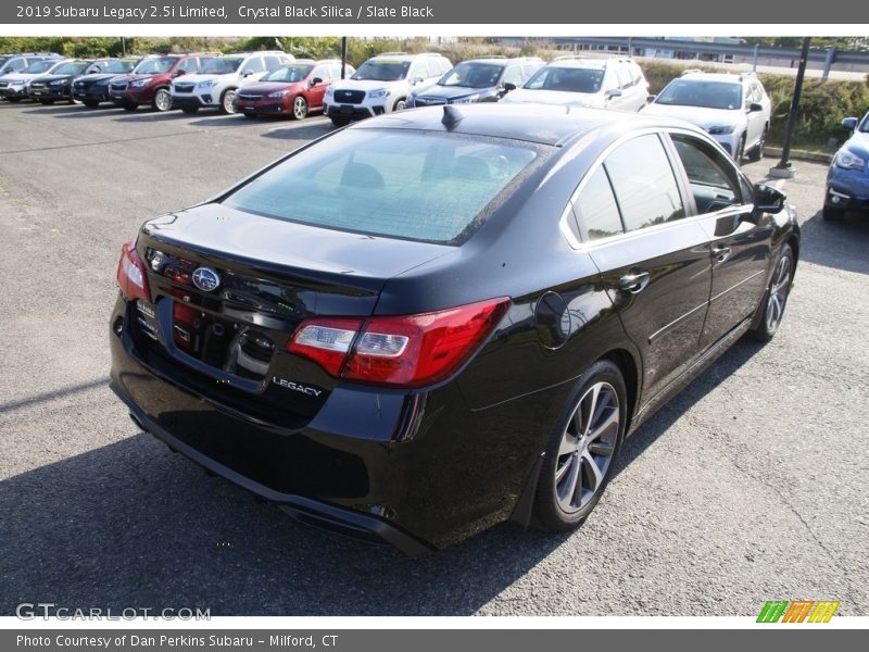 Crystal Black Silica / Slate Black 2019 Subaru Legacy 2.5i Limited