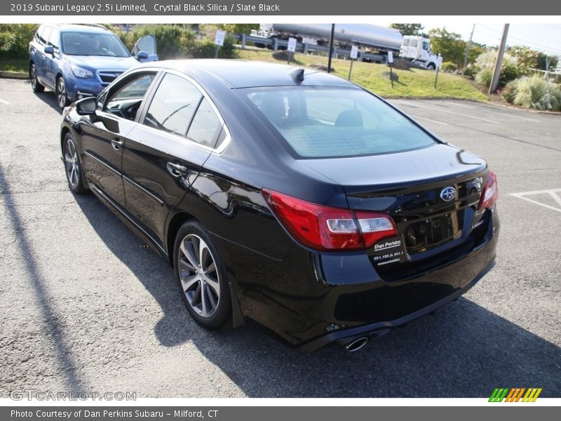 Crystal Black Silica / Slate Black 2019 Subaru Legacy 2.5i Limited