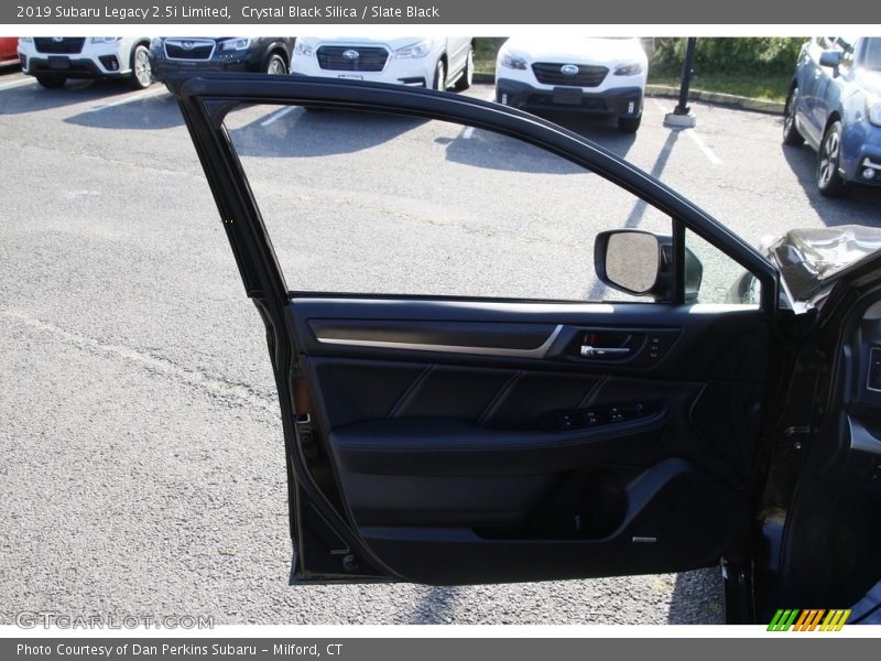 Crystal Black Silica / Slate Black 2019 Subaru Legacy 2.5i Limited