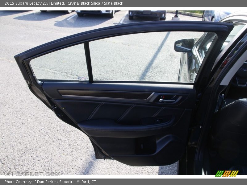 Crystal Black Silica / Slate Black 2019 Subaru Legacy 2.5i Limited