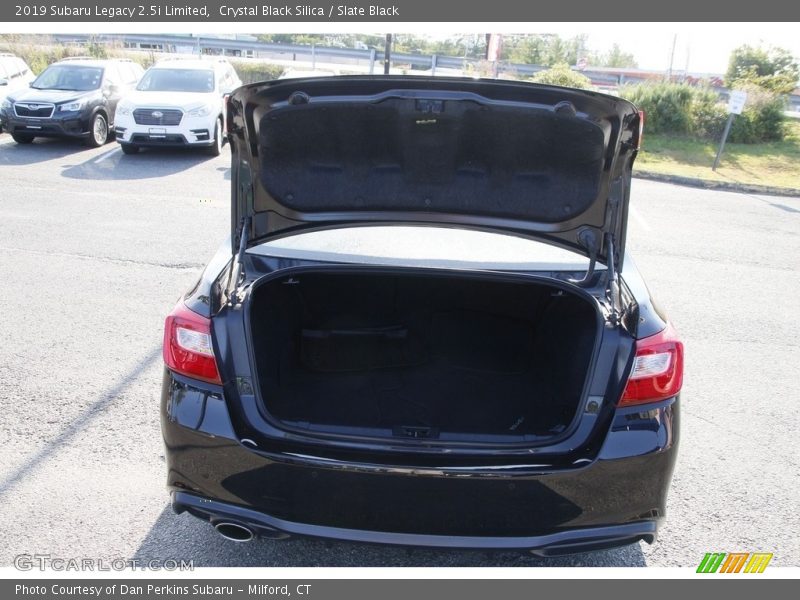 Crystal Black Silica / Slate Black 2019 Subaru Legacy 2.5i Limited