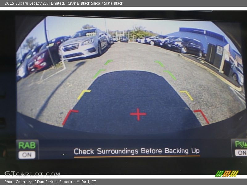 Crystal Black Silica / Slate Black 2019 Subaru Legacy 2.5i Limited