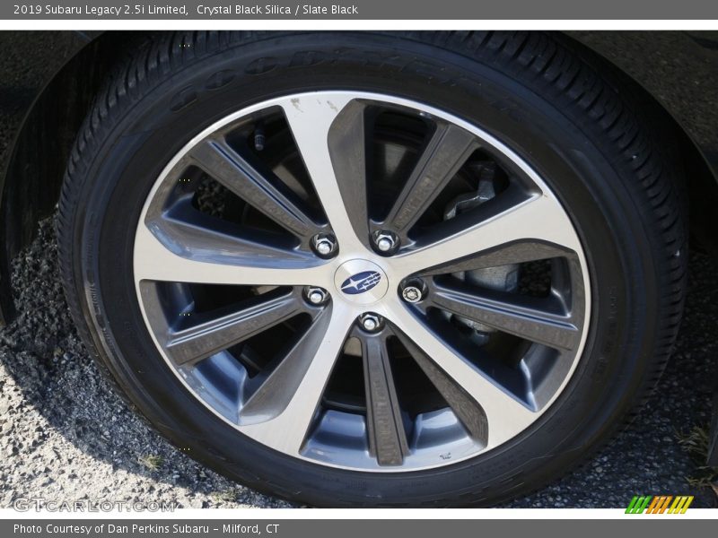 Crystal Black Silica / Slate Black 2019 Subaru Legacy 2.5i Limited