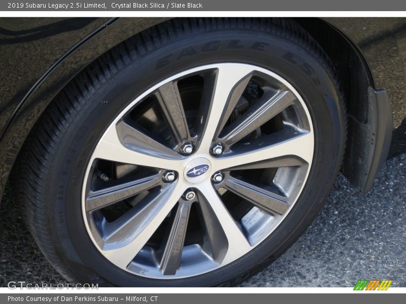 Crystal Black Silica / Slate Black 2019 Subaru Legacy 2.5i Limited