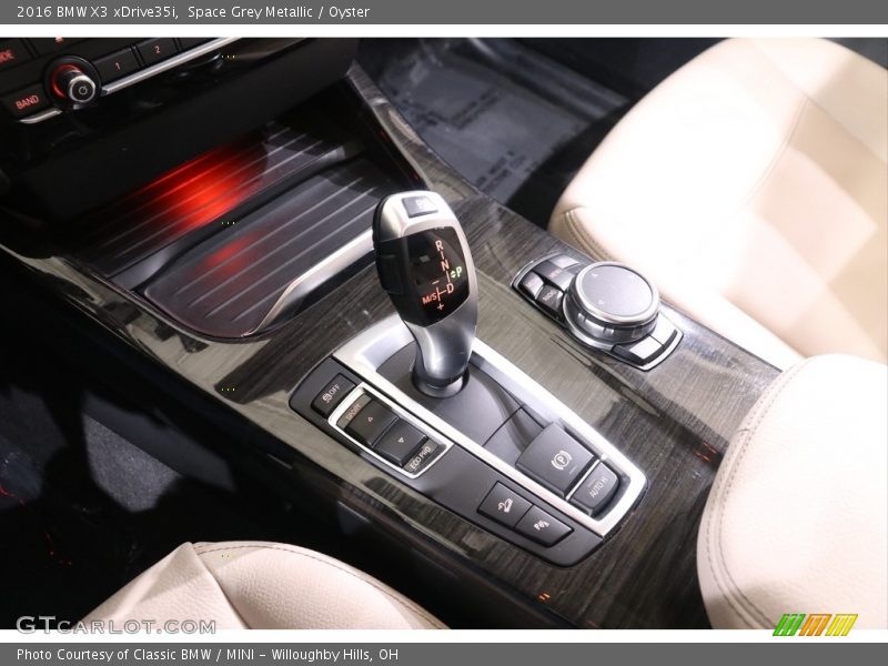 Space Grey Metallic / Oyster 2016 BMW X3 xDrive35i