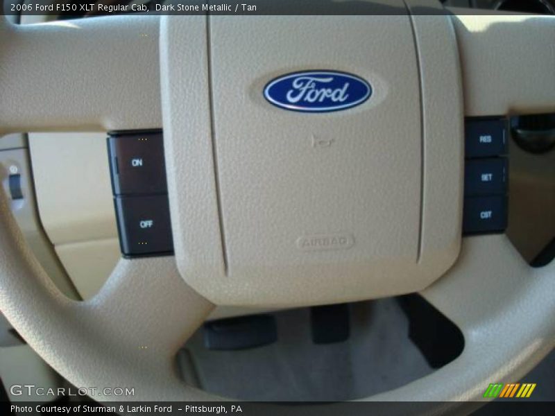 Dark Stone Metallic / Tan 2006 Ford F150 XLT Regular Cab