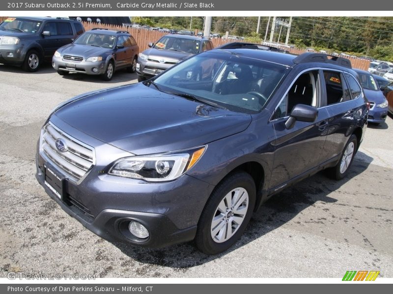 Carbide Gray Metallic / Slate Black 2017 Subaru Outback 2.5i Premium
