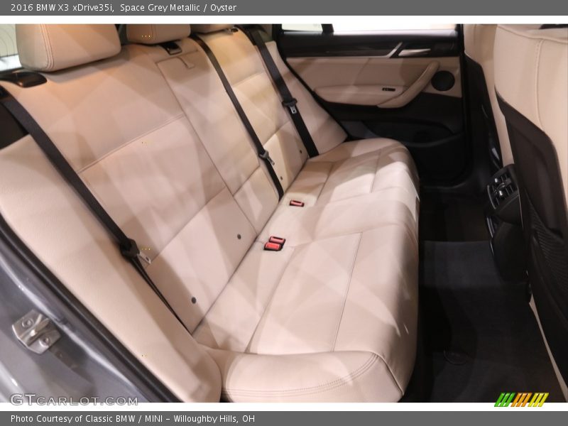 Space Grey Metallic / Oyster 2016 BMW X3 xDrive35i