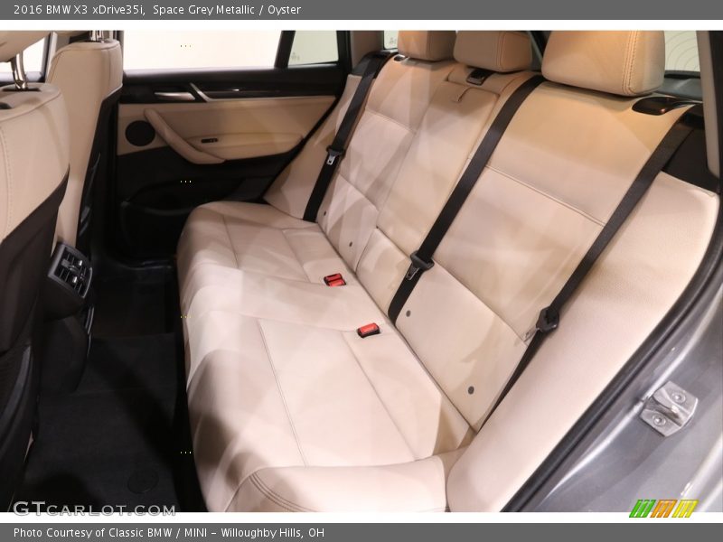Space Grey Metallic / Oyster 2016 BMW X3 xDrive35i