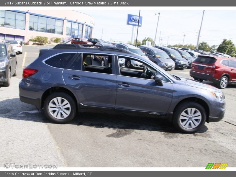 Carbide Gray Metallic / Slate Black 2017 Subaru Outback 2.5i Premium