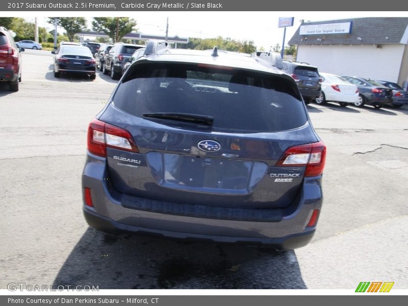 Carbide Gray Metallic / Slate Black 2017 Subaru Outback 2.5i Premium