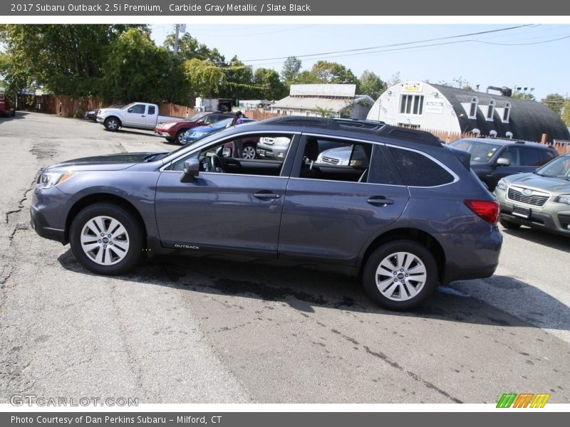 Carbide Gray Metallic / Slate Black 2017 Subaru Outback 2.5i Premium