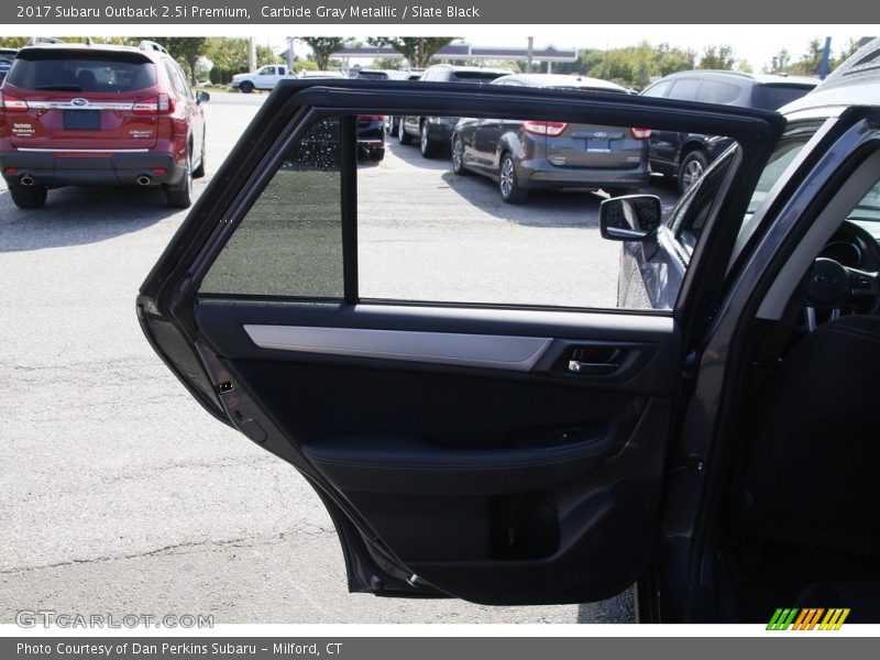 Carbide Gray Metallic / Slate Black 2017 Subaru Outback 2.5i Premium