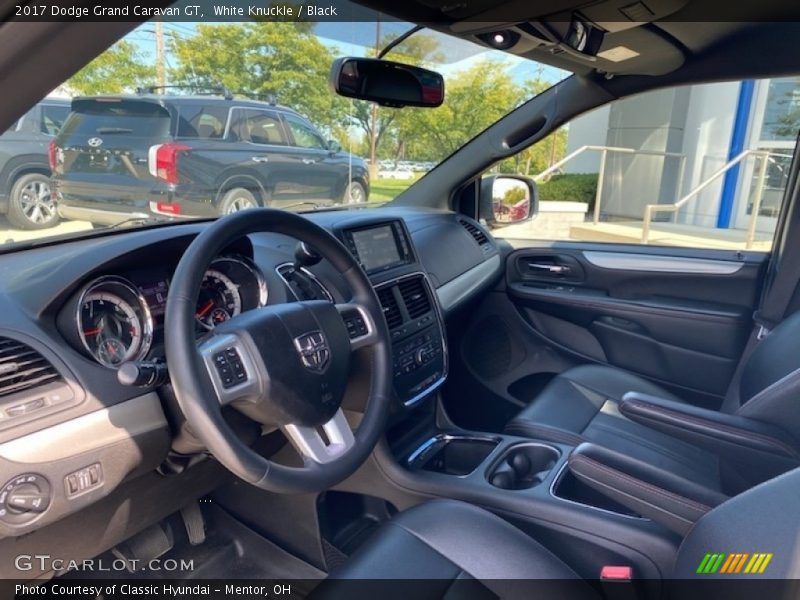 White Knuckle / Black 2017 Dodge Grand Caravan GT