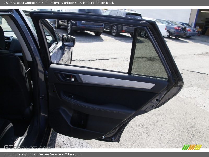 Carbide Gray Metallic / Slate Black 2017 Subaru Outback 2.5i Premium