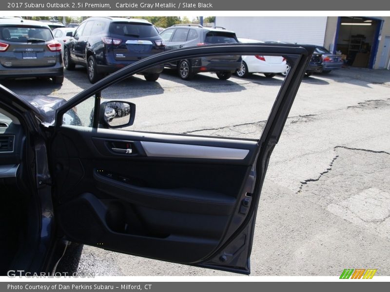 Carbide Gray Metallic / Slate Black 2017 Subaru Outback 2.5i Premium