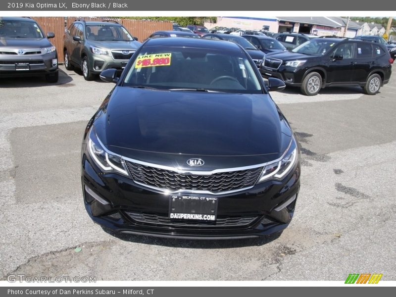 Ebony Black / Black 2019 Kia Optima LX