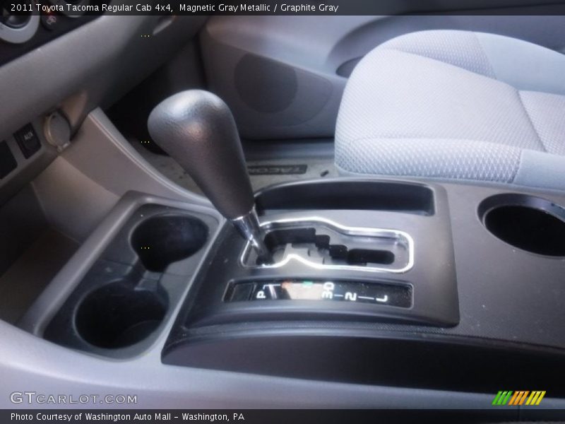 Magnetic Gray Metallic / Graphite Gray 2011 Toyota Tacoma Regular Cab 4x4