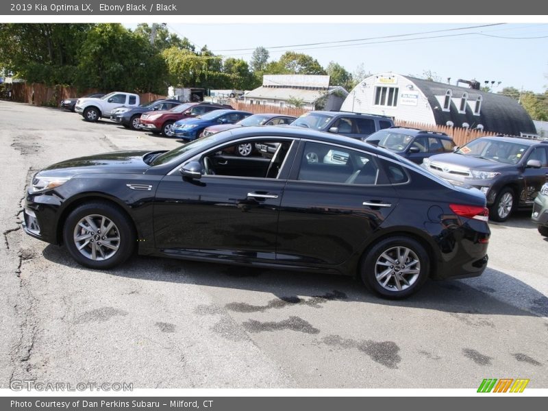 Ebony Black / Black 2019 Kia Optima LX
