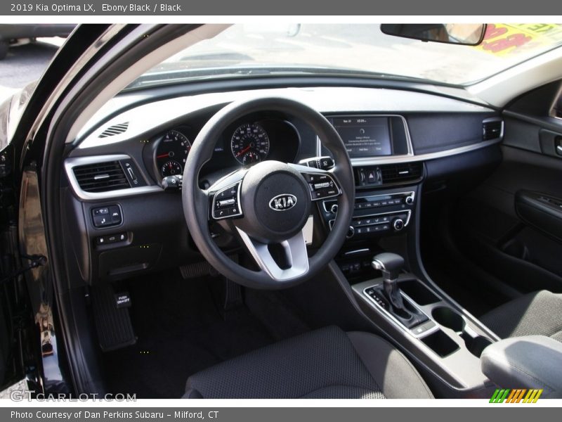 Ebony Black / Black 2019 Kia Optima LX