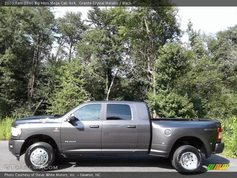  2020 3500 Big Horn Mega Cab 4x4 Granite Crystal Metallic