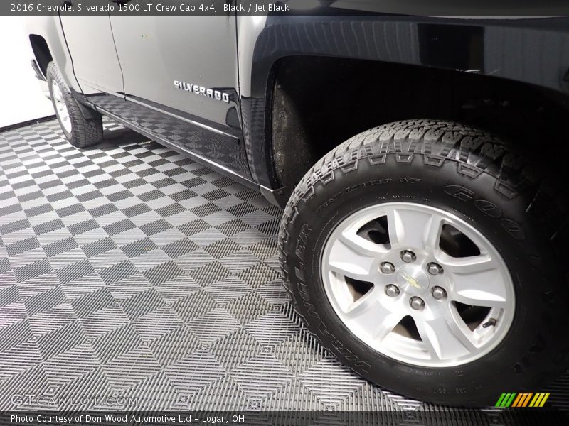 Black / Jet Black 2016 Chevrolet Silverado 1500 LT Crew Cab 4x4