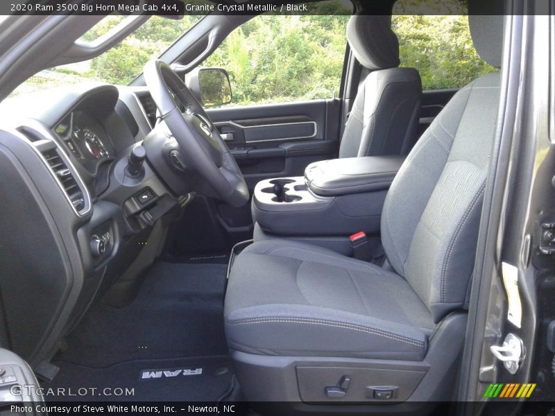 Front Seat of 2020 3500 Big Horn Mega Cab 4x4