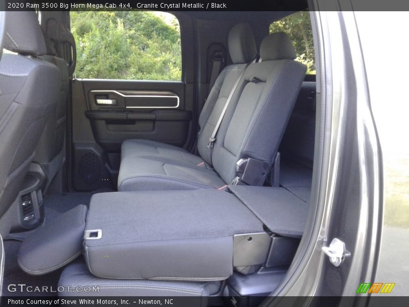 Rear Seat of 2020 3500 Big Horn Mega Cab 4x4