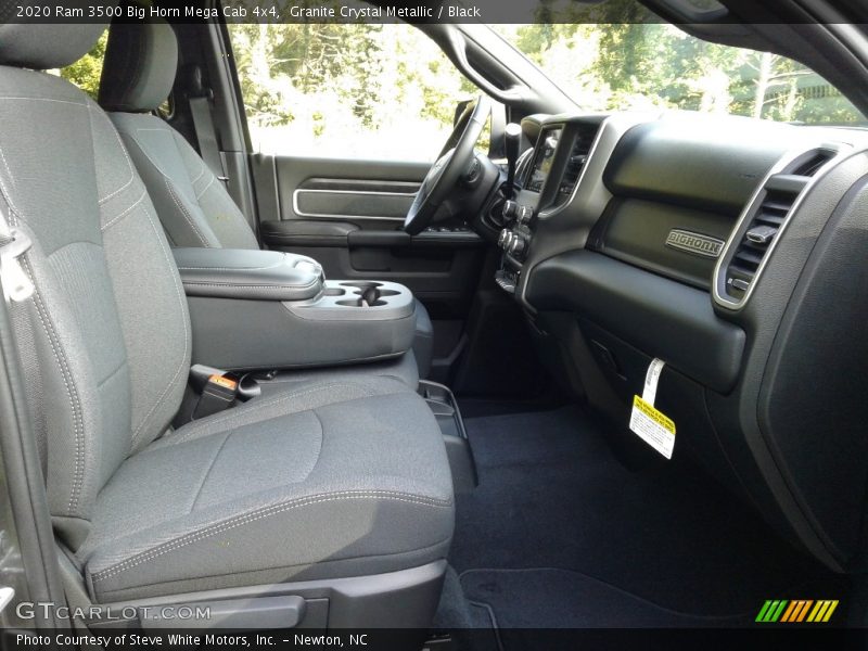 Front Seat of 2020 3500 Big Horn Mega Cab 4x4