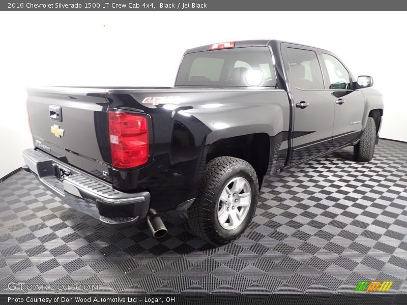 Black / Jet Black 2016 Chevrolet Silverado 1500 LT Crew Cab 4x4