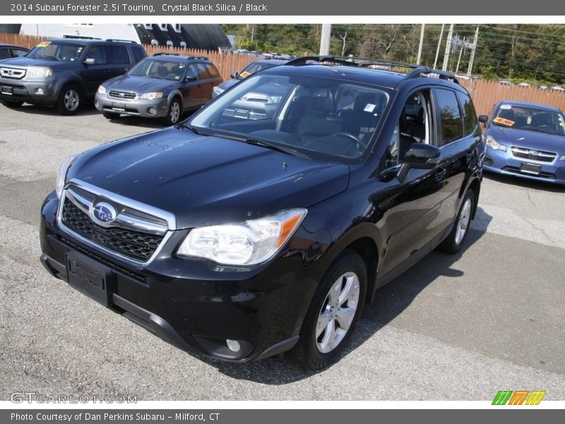 Crystal Black Silica / Black 2014 Subaru Forester 2.5i Touring