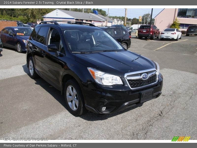 Crystal Black Silica / Black 2014 Subaru Forester 2.5i Touring