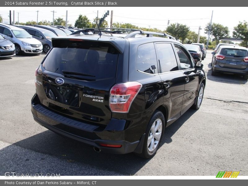 Crystal Black Silica / Black 2014 Subaru Forester 2.5i Touring