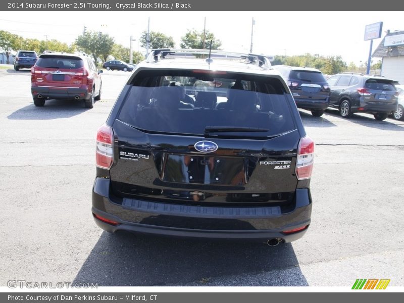 Crystal Black Silica / Black 2014 Subaru Forester 2.5i Touring