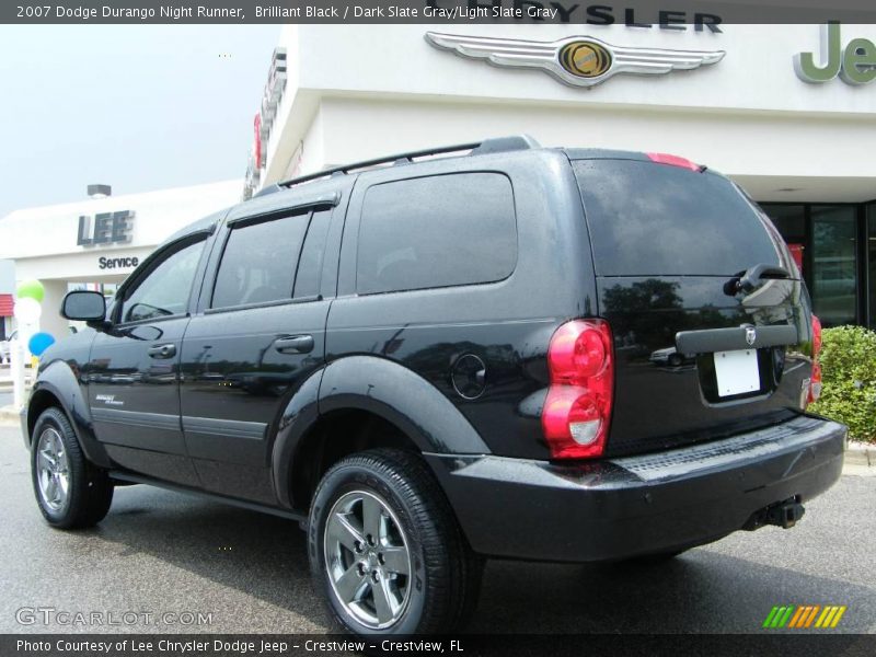 Brilliant Black / Dark Slate Gray/Light Slate Gray 2007 Dodge Durango Night Runner