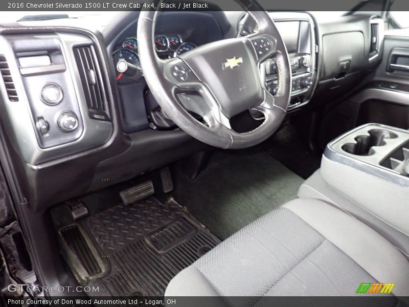 Black / Jet Black 2016 Chevrolet Silverado 1500 LT Crew Cab 4x4