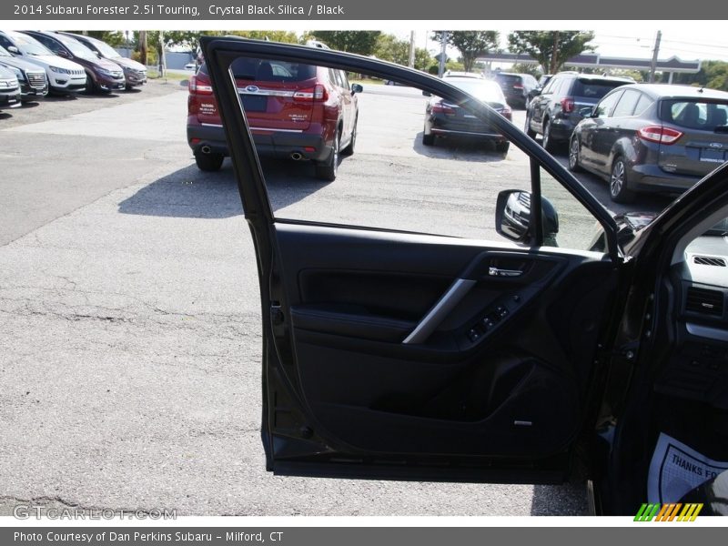 Crystal Black Silica / Black 2014 Subaru Forester 2.5i Touring