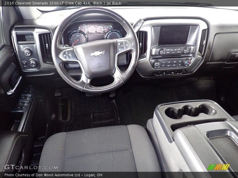 Black / Jet Black 2016 Chevrolet Silverado 1500 LT Crew Cab 4x4