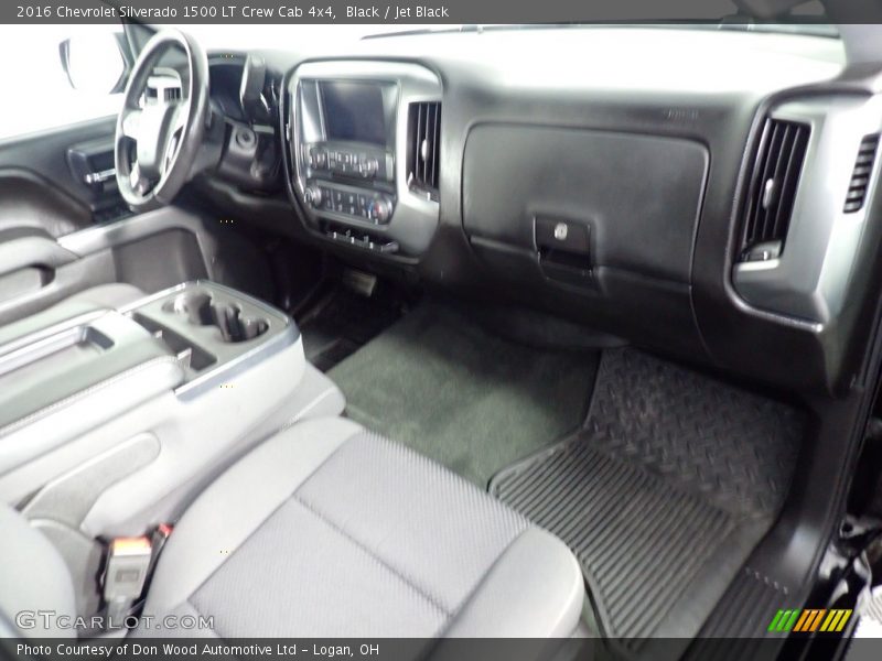 Black / Jet Black 2016 Chevrolet Silverado 1500 LT Crew Cab 4x4