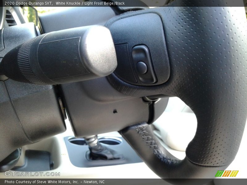 White Knuckle / Light Frost Beige/Black 2020 Dodge Durango SXT