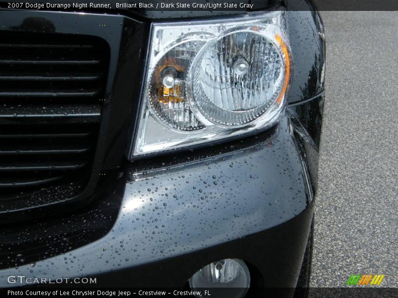 Brilliant Black / Dark Slate Gray/Light Slate Gray 2007 Dodge Durango Night Runner