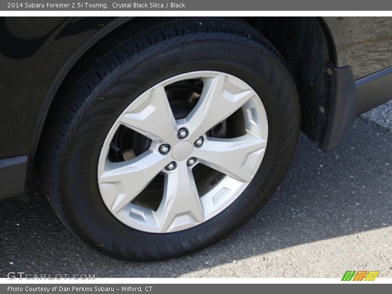 Crystal Black Silica / Black 2014 Subaru Forester 2.5i Touring