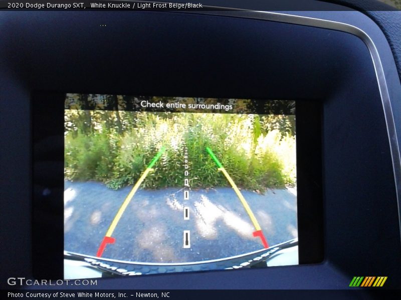 White Knuckle / Light Frost Beige/Black 2020 Dodge Durango SXT