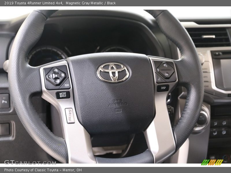 Magnetic Gray Metallic / Black 2019 Toyota 4Runner Limited 4x4