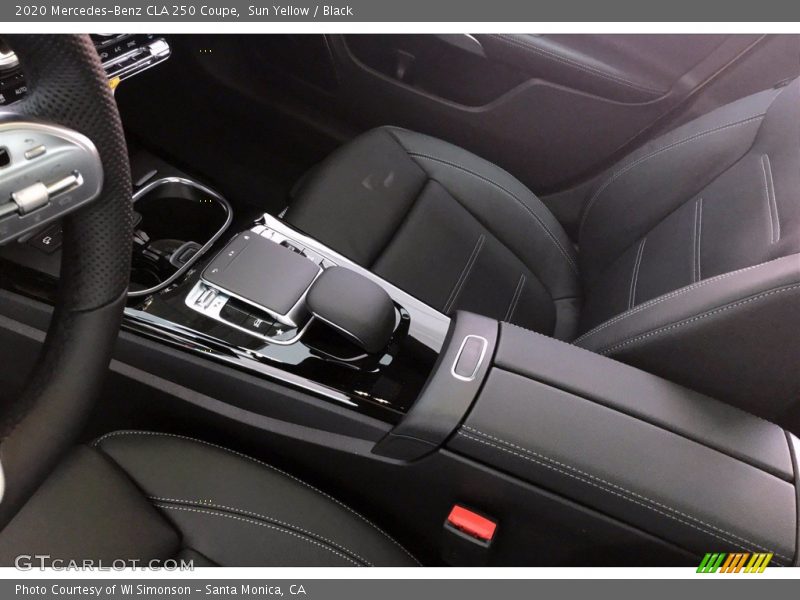 Sun Yellow / Black 2020 Mercedes-Benz CLA 250 Coupe
