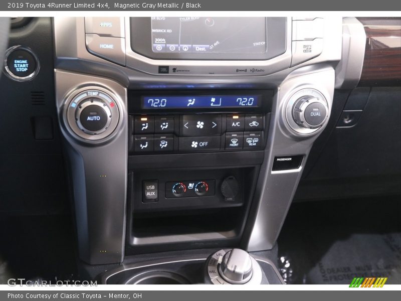 Magnetic Gray Metallic / Black 2019 Toyota 4Runner Limited 4x4