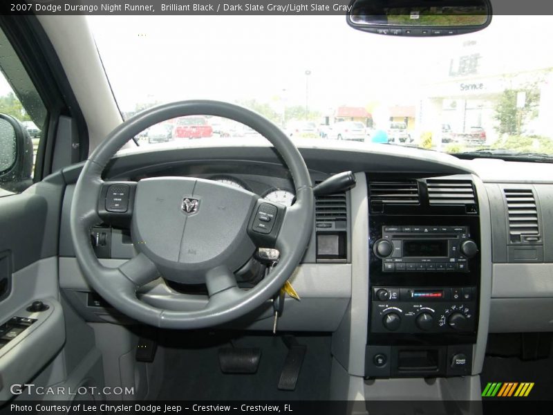 Brilliant Black / Dark Slate Gray/Light Slate Gray 2007 Dodge Durango Night Runner