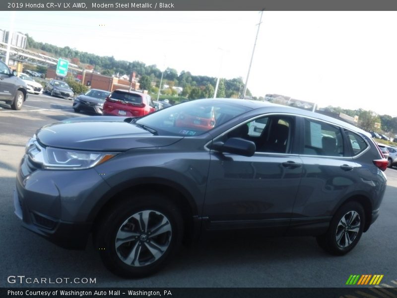 Modern Steel Metallic / Black 2019 Honda CR-V LX AWD