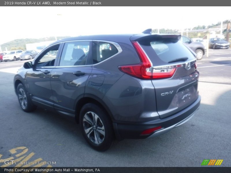 Modern Steel Metallic / Black 2019 Honda CR-V LX AWD